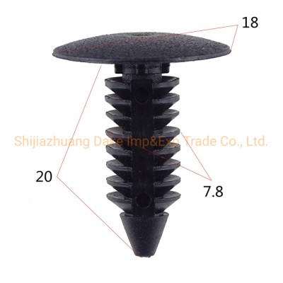 Automotive Clips and Tree Rivet Snap with 7. mm Hole