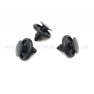 Black Nylon Push Expansion Buckle Clips and Car Fastener and Auto Rivets Used on Car